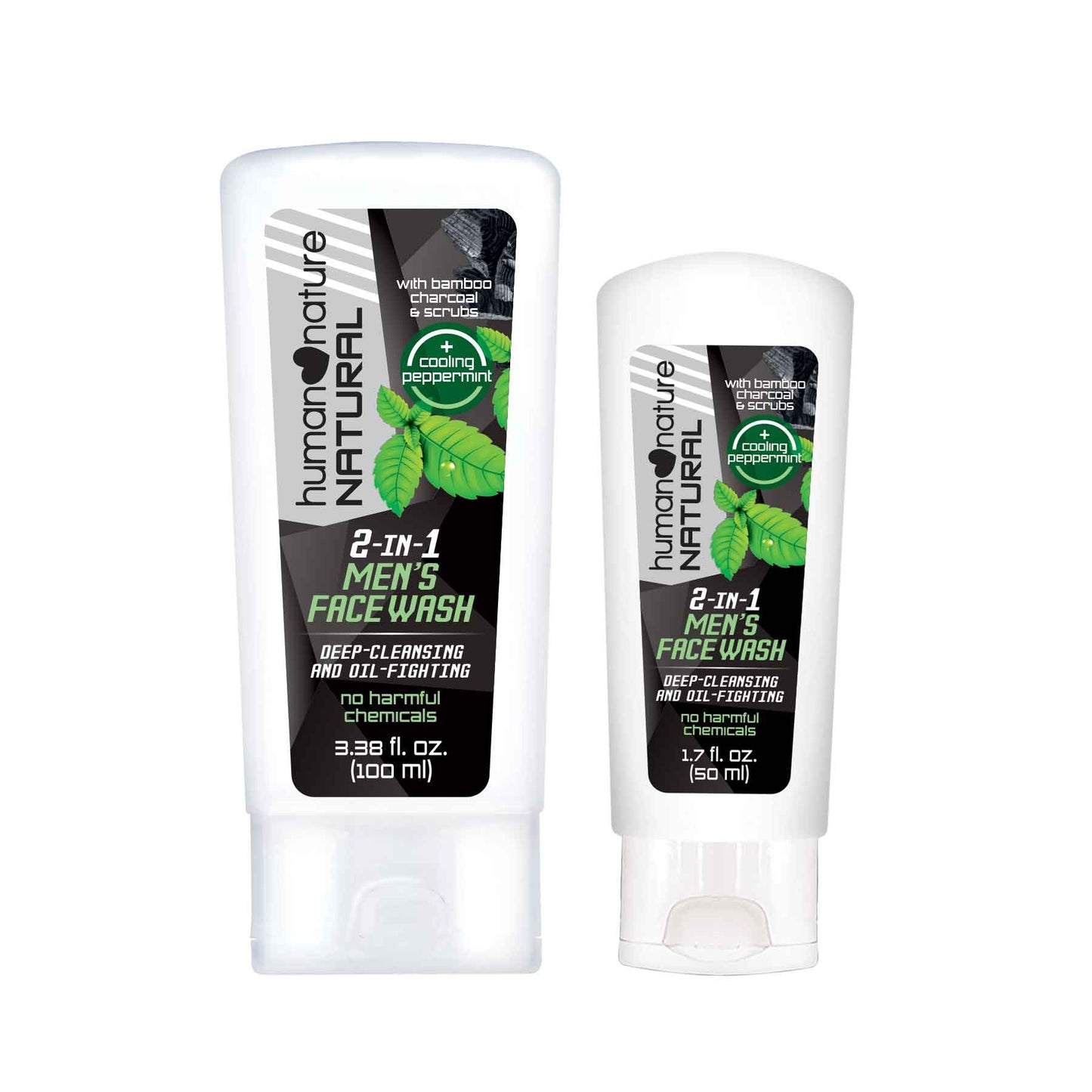 2-in-1 Men's Natural Face Wash