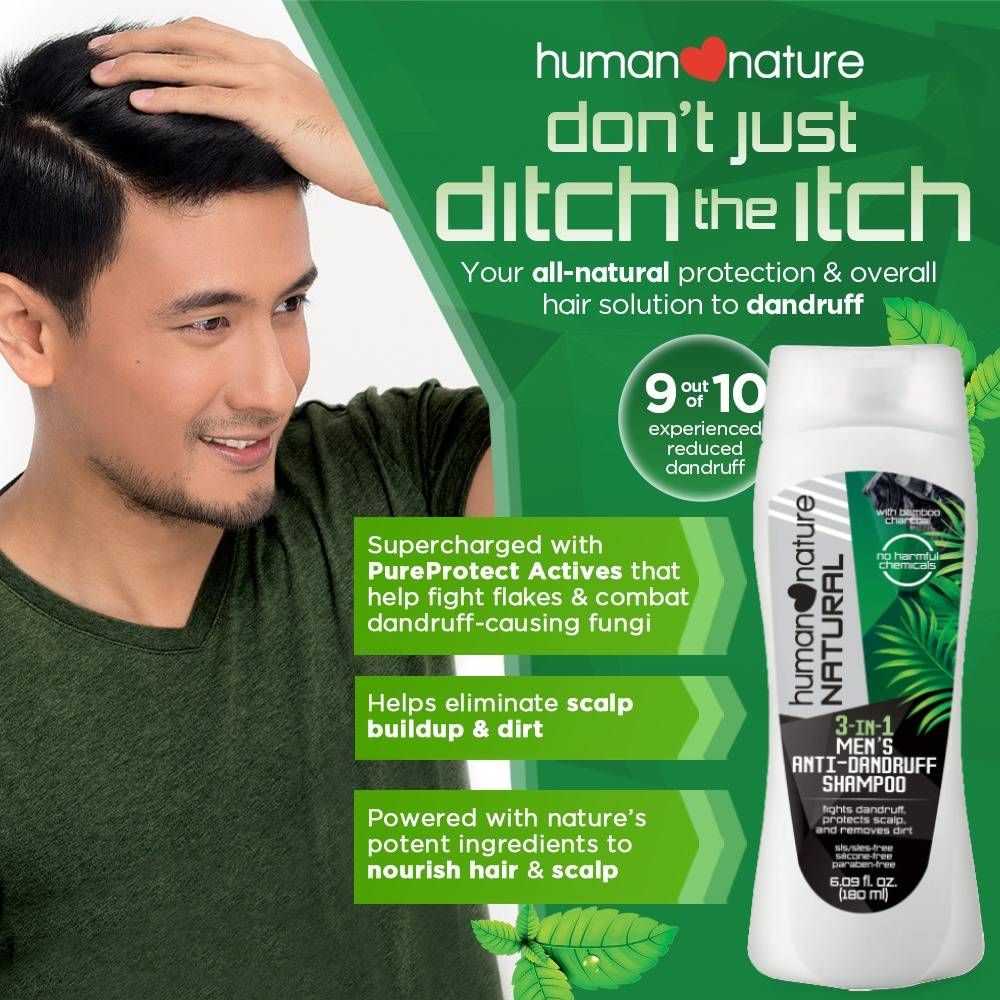 3-in-1 Anti-Dandruff Shampoo for Men