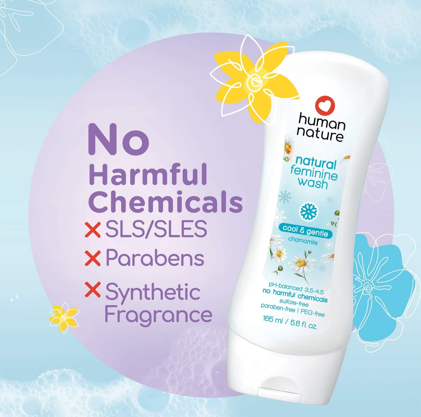 Cool & Gentle Feminine Wash