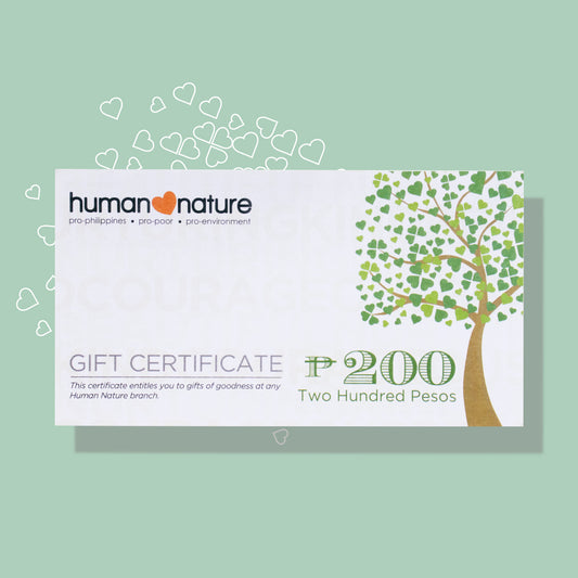 Human Nature Gift Certificate