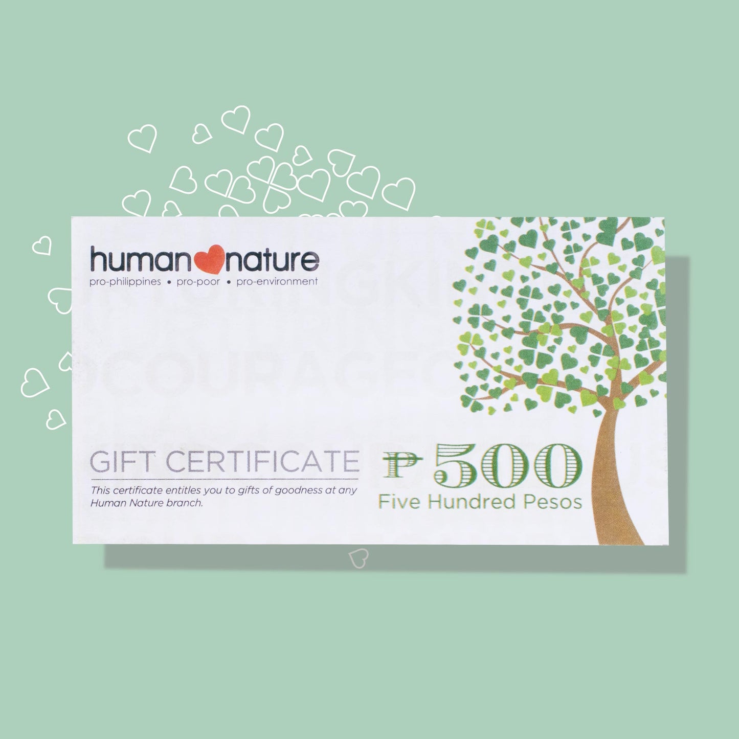 Human Nature Gift Certificate