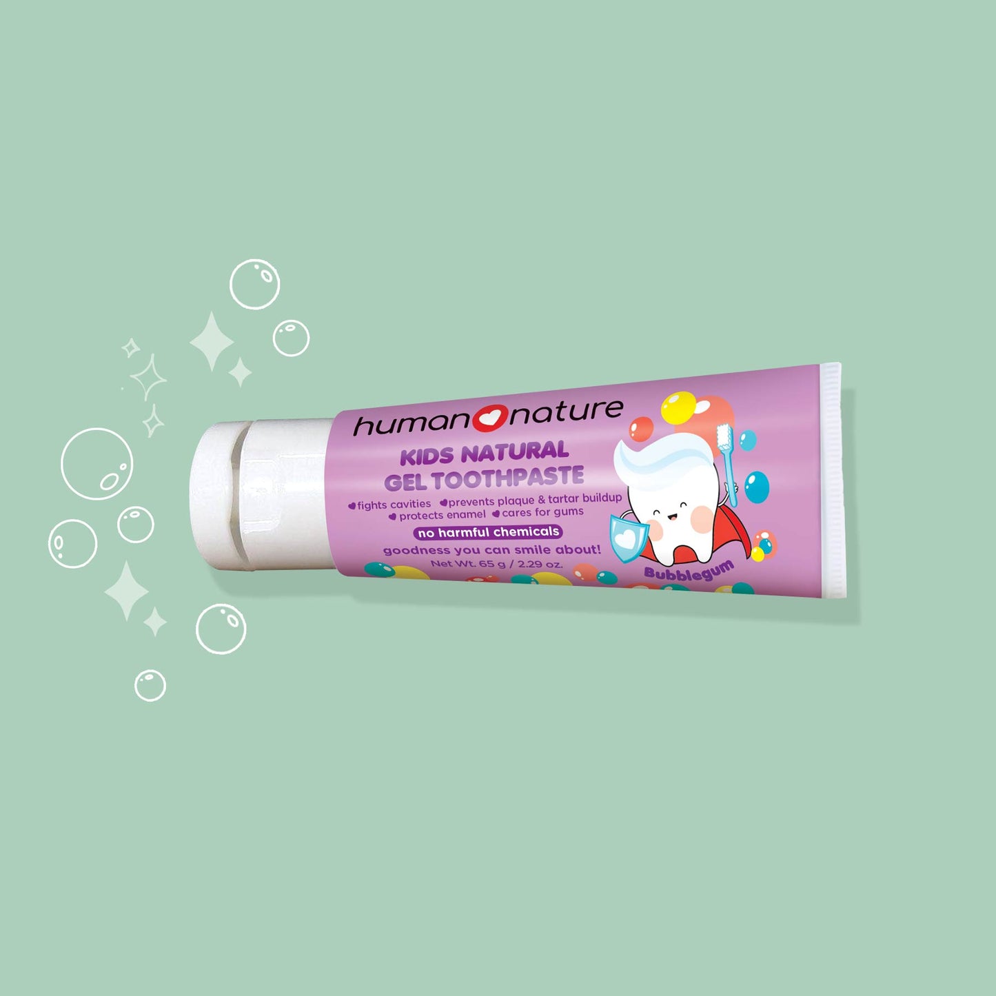 Kids Natural Gel Toothpaste - Bubblegum