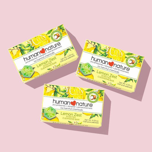 Lemon Cleansing Bars 120g Trio