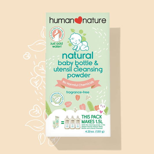 Natural Baby Bottle and Utensil Cleansing Powder