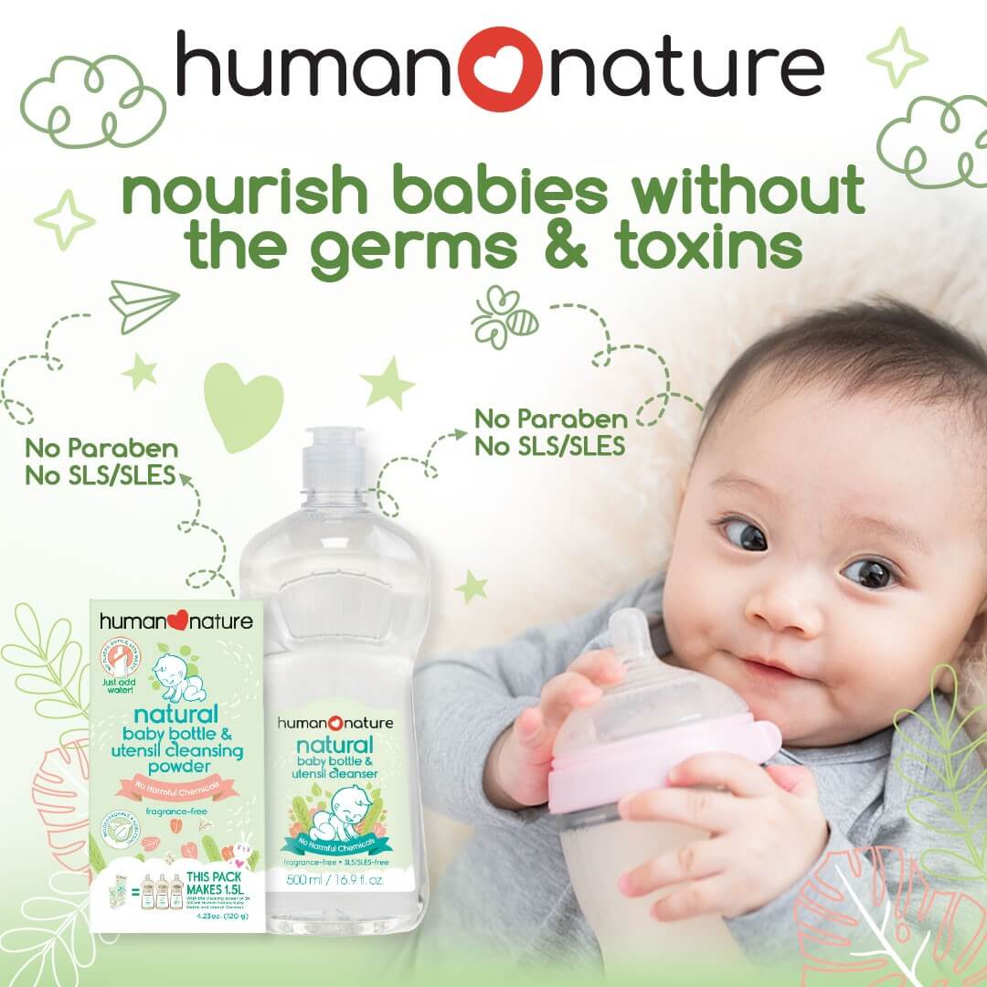 Natural Baby Bottle and Utensil Cleansing Powder