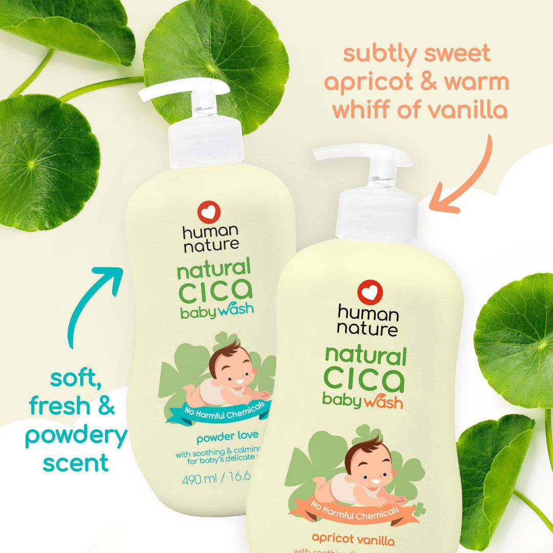 Natural Cica Baby Wash