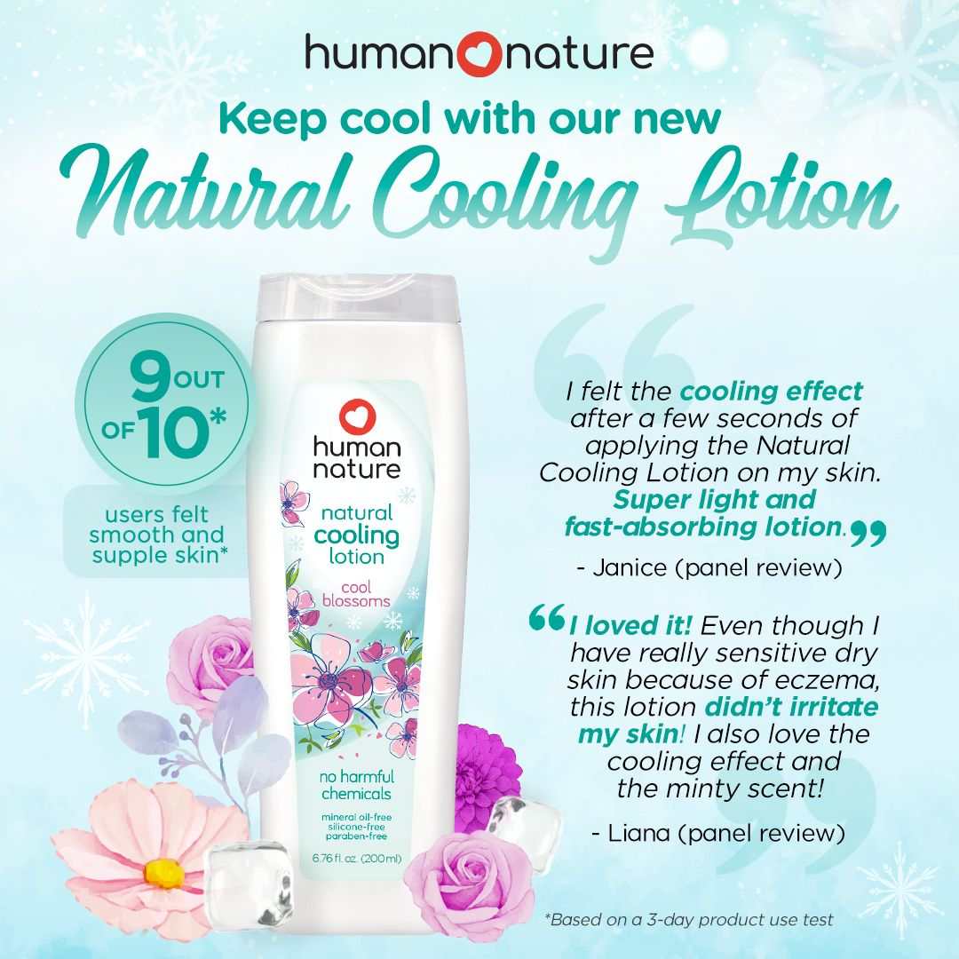 Natural Cooling Lotion - Cool Blossoms 200ml