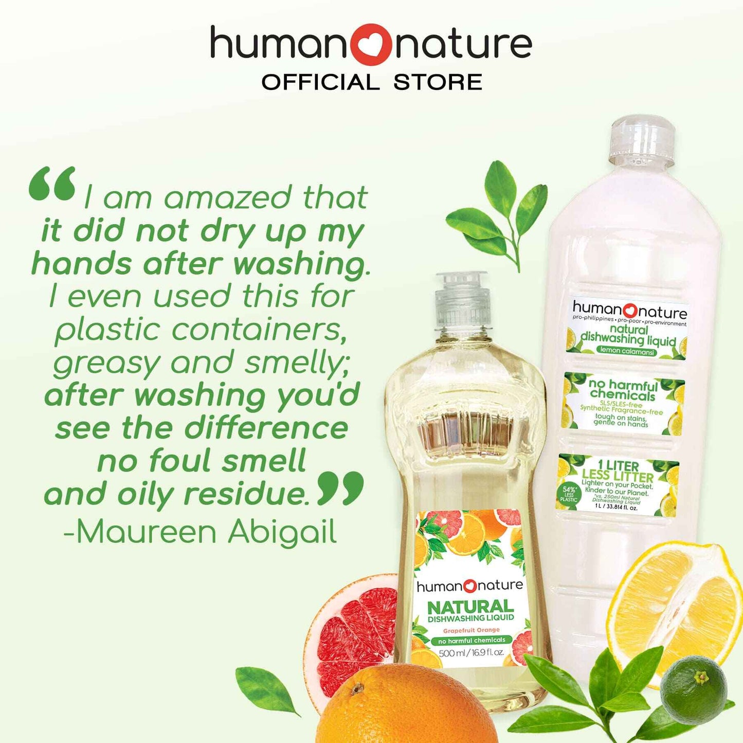 Natural Dishwashing Liquid