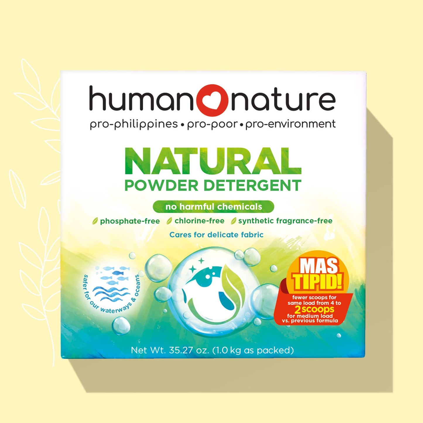 Natural Powder Detergent 1000g