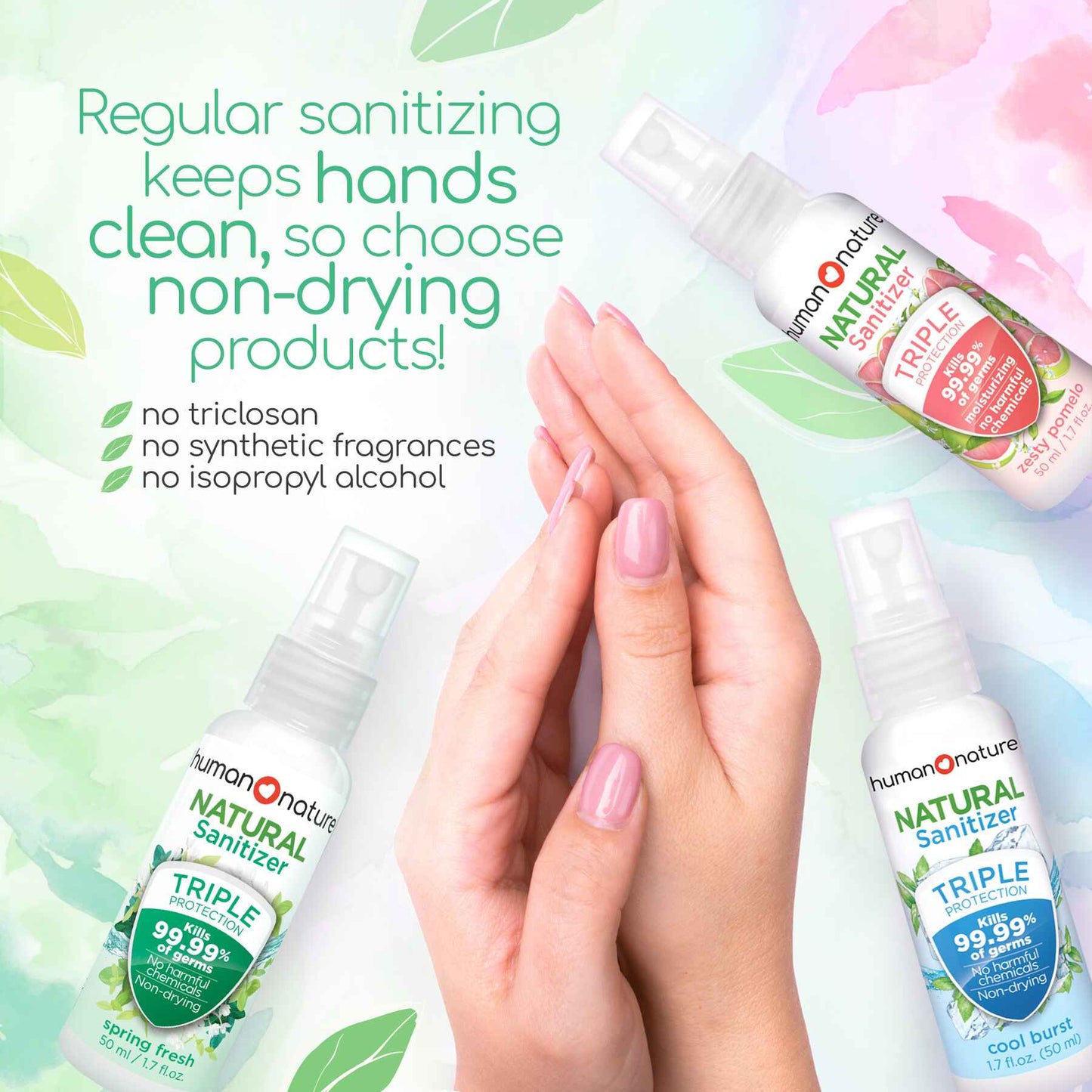 Natural Spray Sanitizer