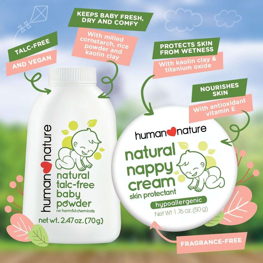 Natural Talc-free Baby Powder 70g