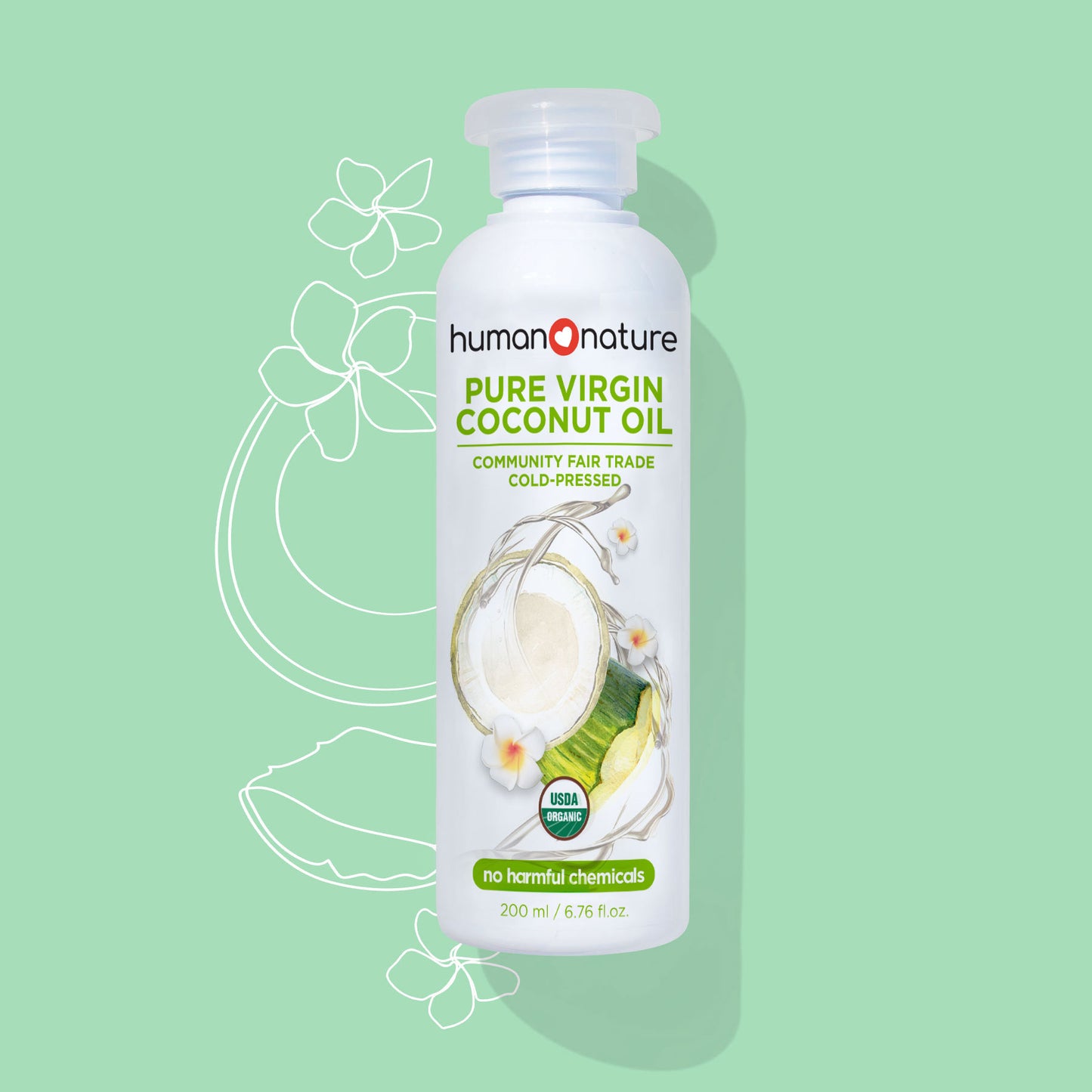 Pure Virgin Coconut Oil 200ml