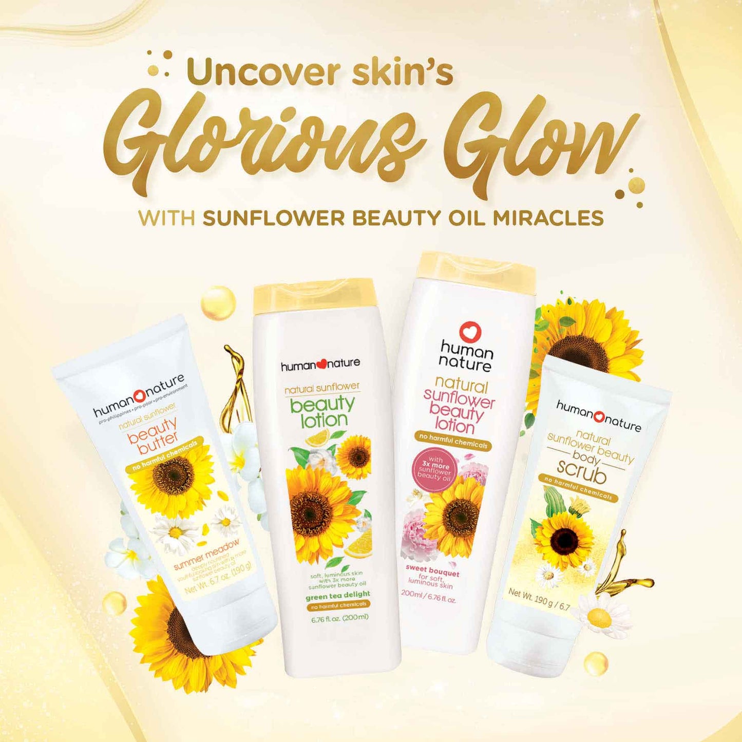 Sunflower Beauty Body Scrub 190g