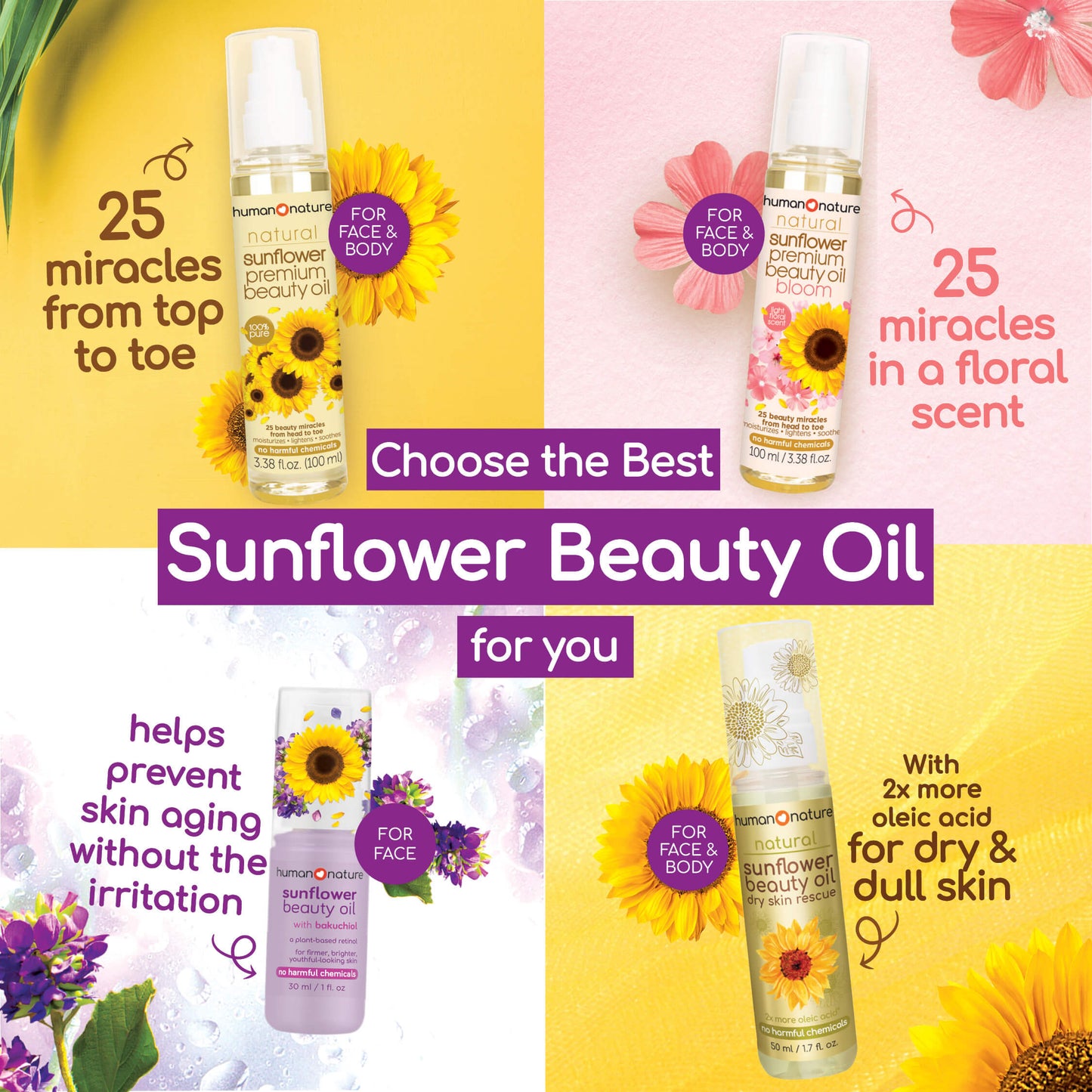 Sunflower Beauty Oil