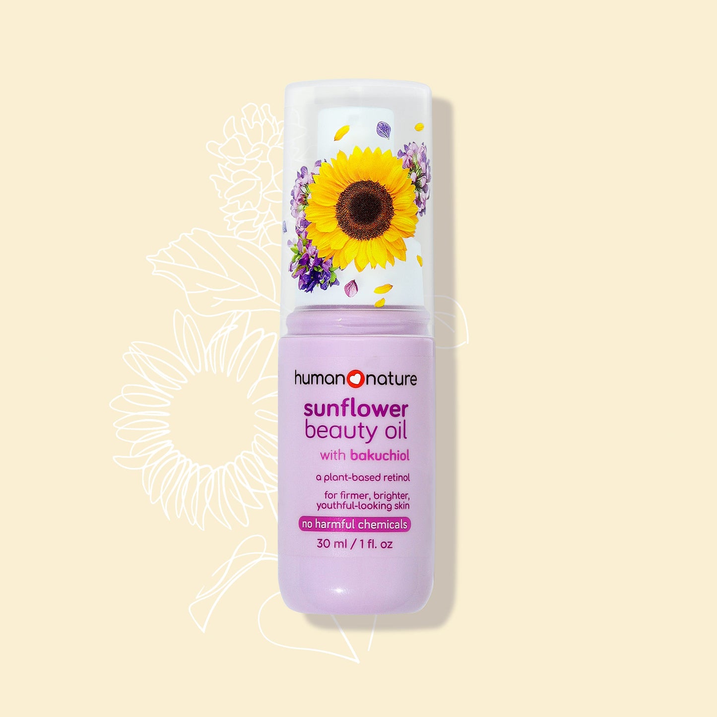 Sunflower Beauty Oil with Bakuchiol 30ml