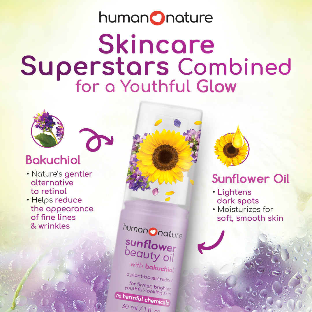 Sunflower Beauty Oil with Bakuchiol 30ml